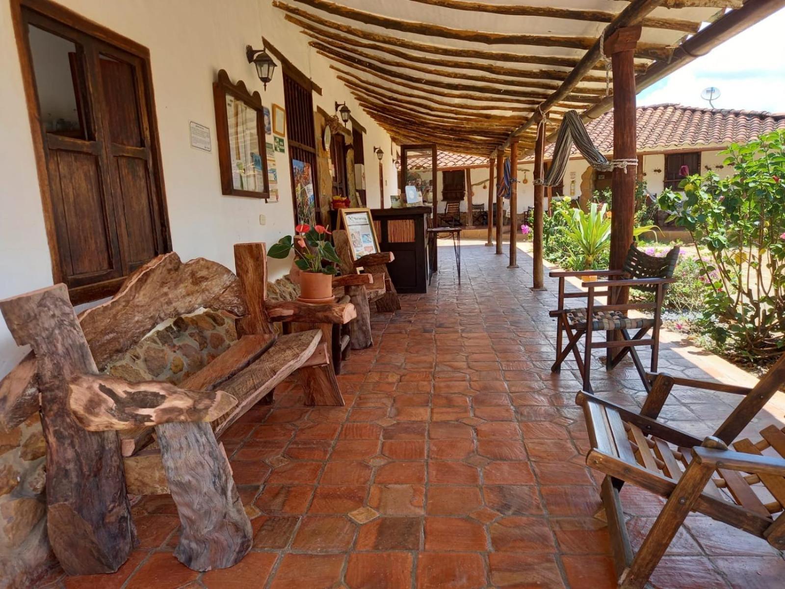 La Loma Hotel Barichara Exterior foto